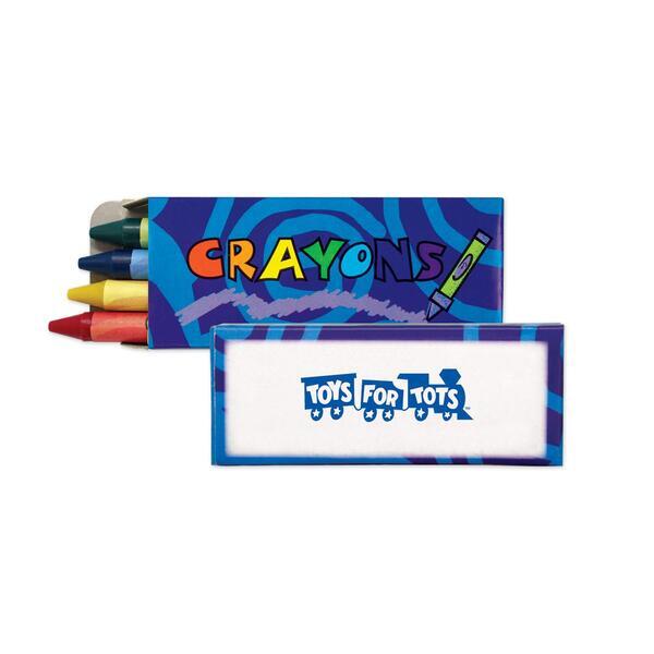 Standard Crayons, 4 Pack
