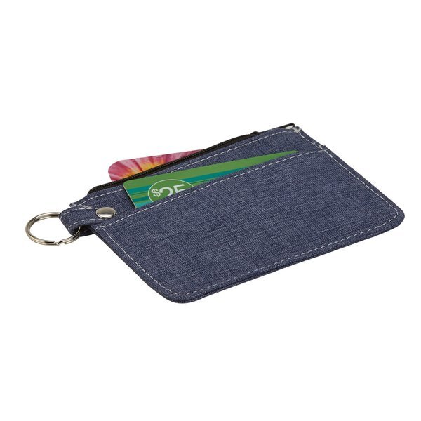 Heathered Card Wallet