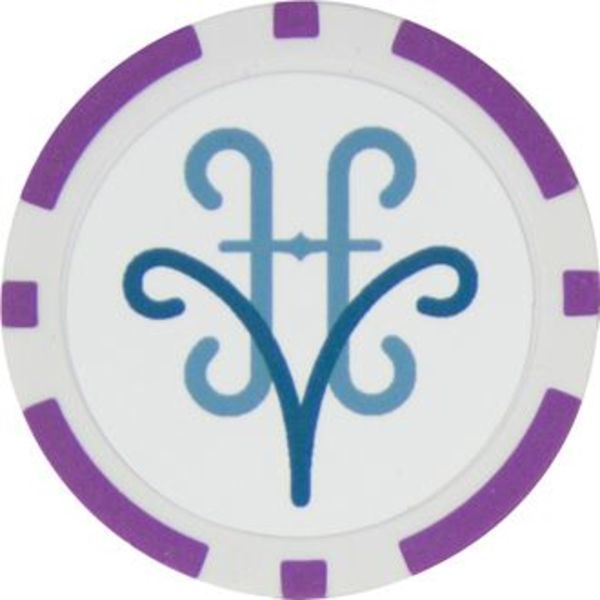 Clay Poker Chip Ball Marker