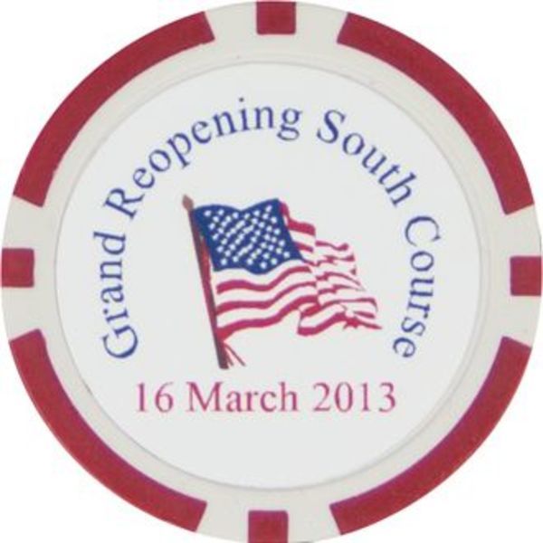 Clay Poker Chip Ball Marker