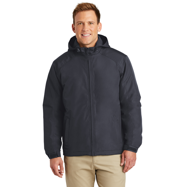 Port Authority® Hooded Charger Insulated Men's Jacket
