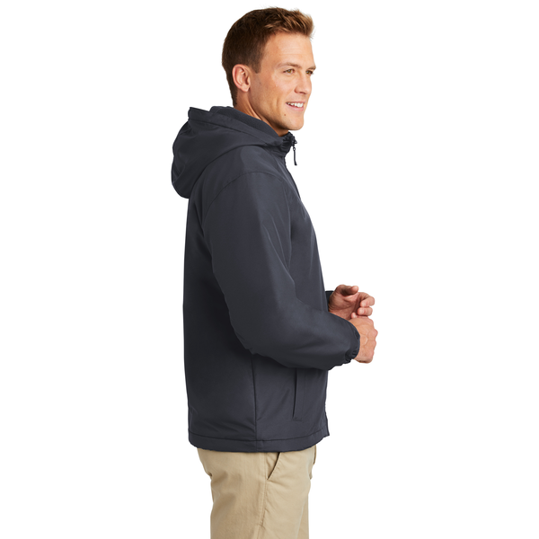 Port Authority® Hooded Charger Insulated Men's Jacket