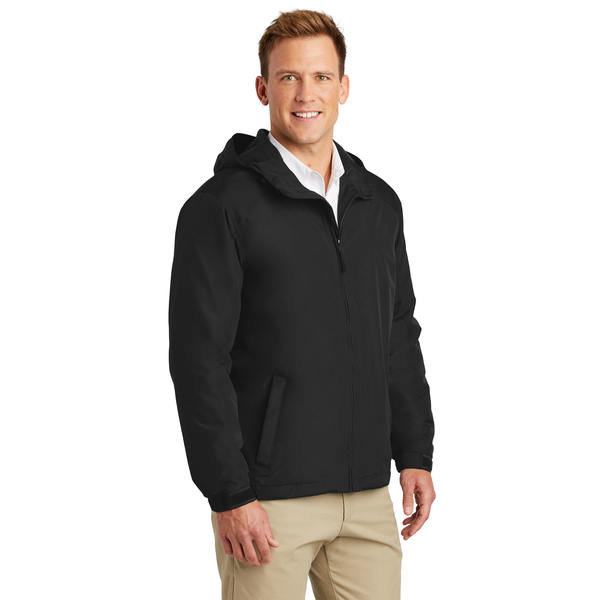 Port Authority® Hooded Charger Insulated Men's Jacket