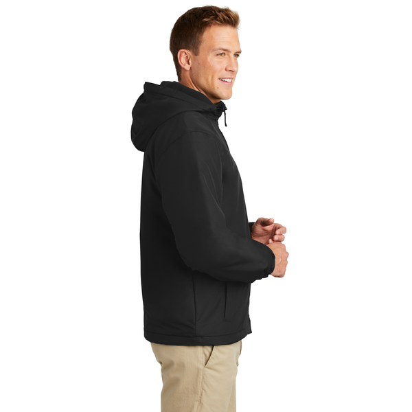 Port Authority® Hooded Charger Insulated Men's Jacket