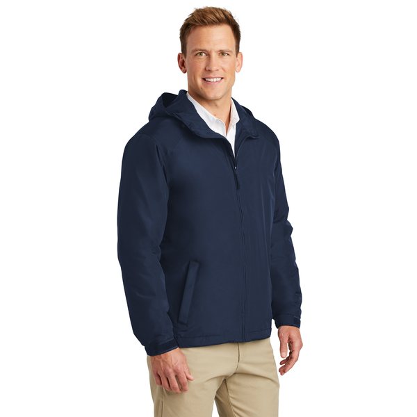 Port Authority® Hooded Charger Insulated Men's Jacket