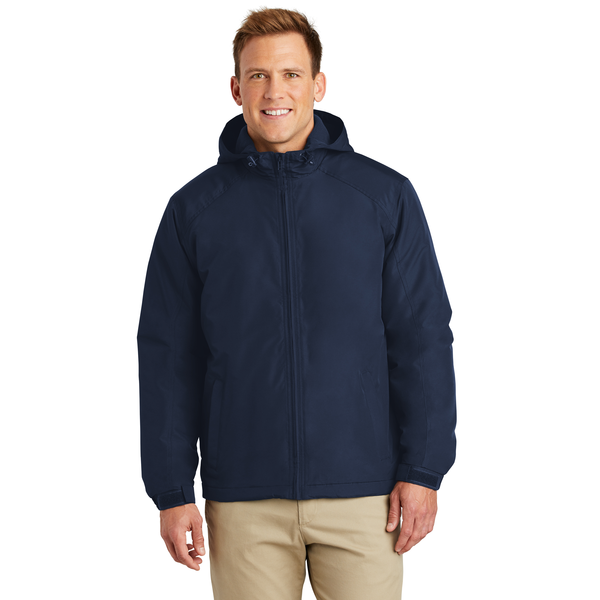 Port Authority® Hooded Charger Insulated Men's Jacket