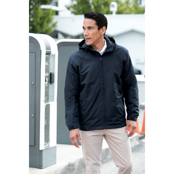 Port Authority® Hooded Charger Insulated Men's Jacket