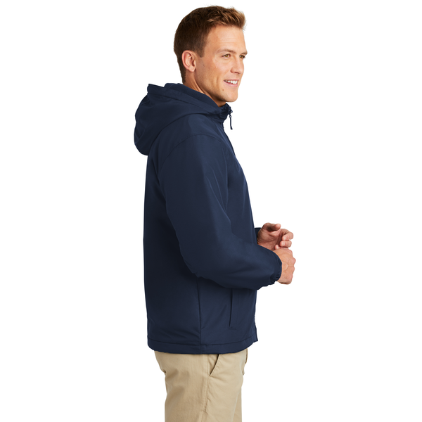 Port Authority® Hooded Charger Insulated Men's Jacket