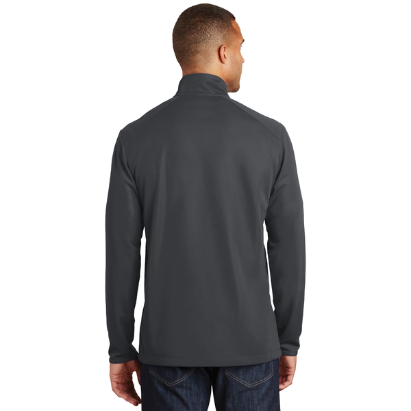 Port Authority® Pinpoint Mesh Men's 1/2 Zip