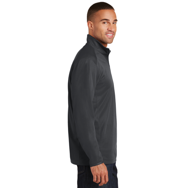 Port Authority® Pinpoint Mesh Men's 1/2 Zip