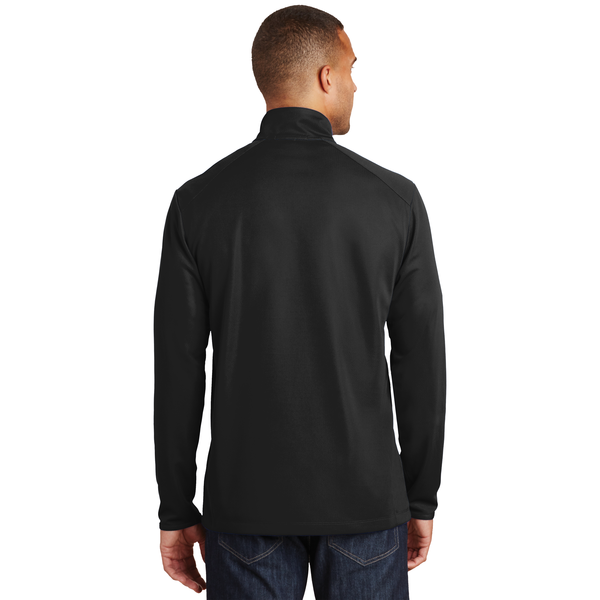 Port Authority® Pinpoint Mesh Men's 1/2 Zip