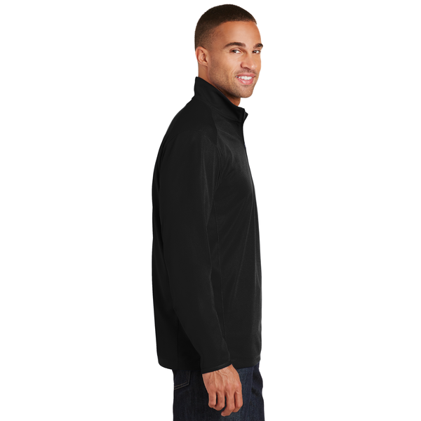 Port Authority® Pinpoint Mesh Men's 1/2 Zip