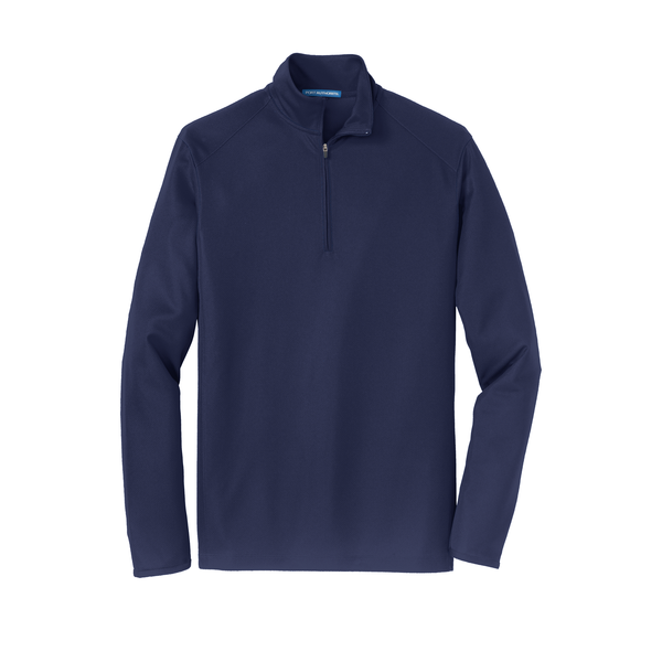 Port Authority® Pinpoint Mesh Men's 1/2 Zip