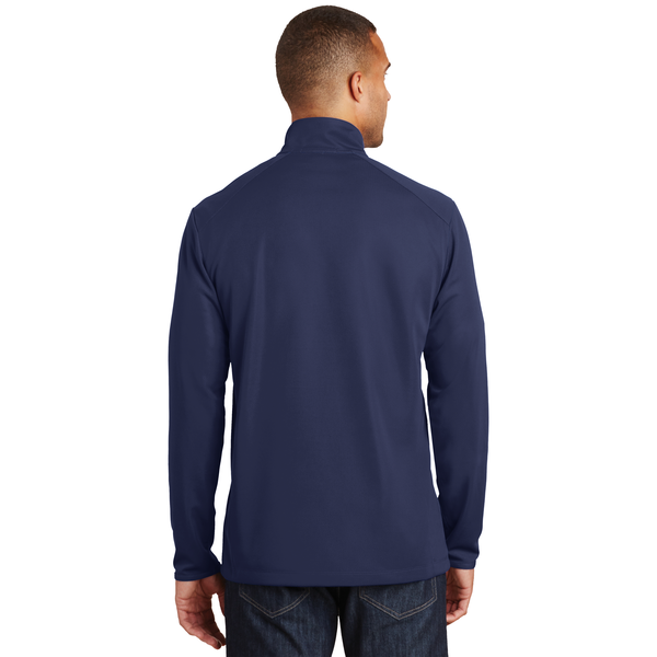 Port Authority® Pinpoint Mesh Men's 1/2 Zip