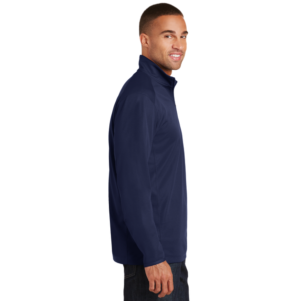 Port Authority® Pinpoint Mesh Men's 1/2 Zip