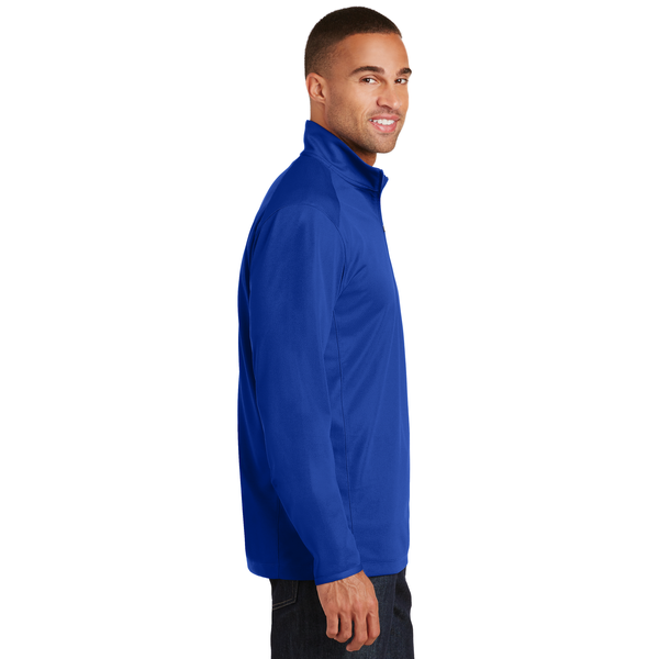 Port Authority® Pinpoint Mesh Men's 1/2 Zip