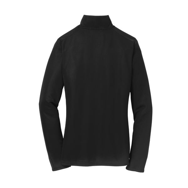 Port Authority® Pinpoint Mesh Ladies' 1/2 Zip