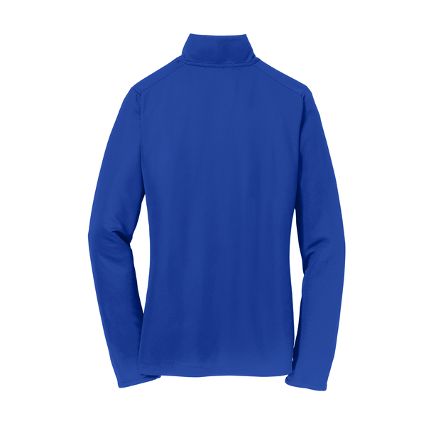 Port Authority® Pinpoint Mesh Ladies' 1/2 Zip