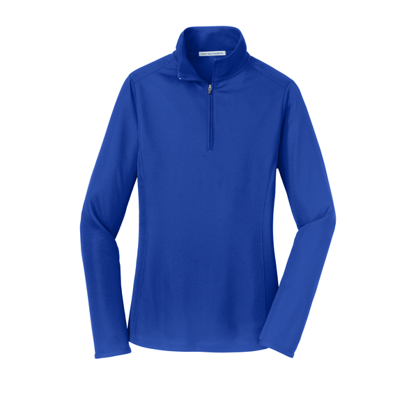 Port Authority® Pinpoint Mesh Ladies' 1/2 Zip