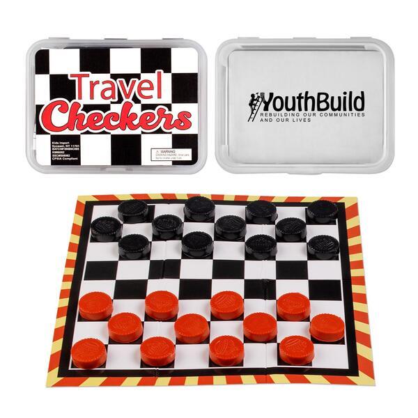 Travel Checkers Game