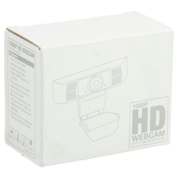 Webcam with Microphone, 1080P HD