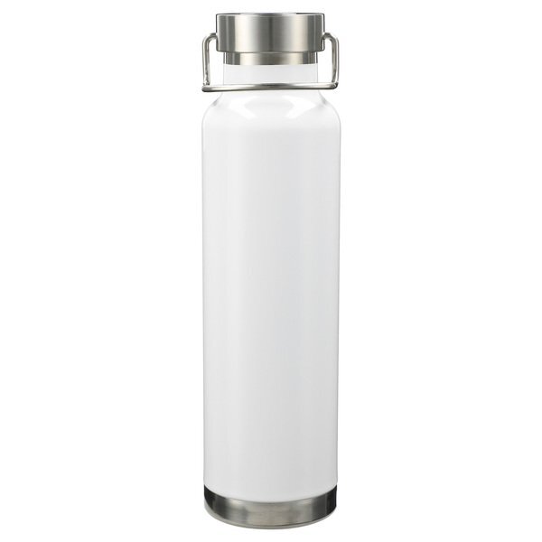 Thor Copper Vacuum Bottle with Anti-Microbial Additive, 22oz.