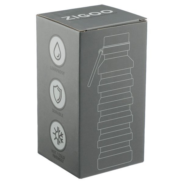 Zigoo Silicone Collapsible Tie Dye Bottle, 18oz.