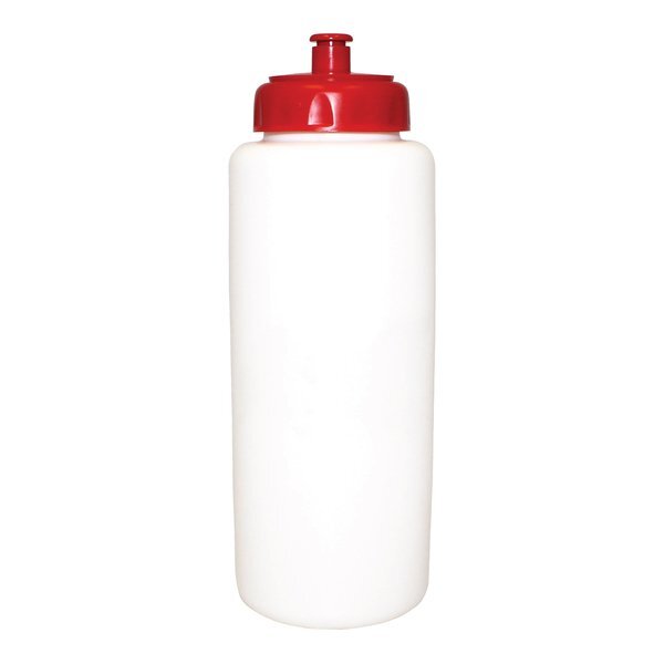MicroHalt Grip Push 'n Pull Cap Sport Bottle, 32 oz.