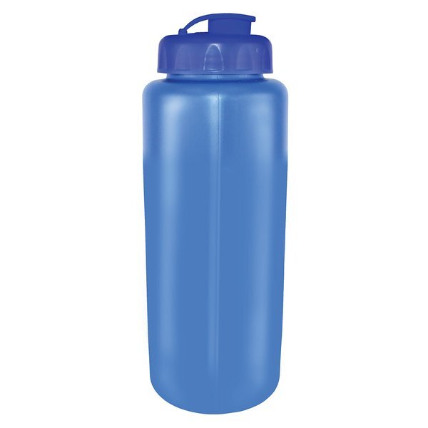 MircoHalt Grip Flip Top Cap Sport Bottle, 32 oz.