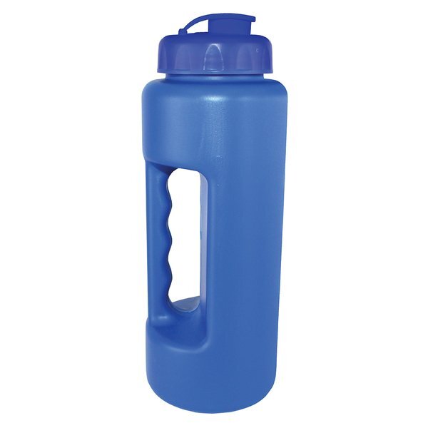 MircoHalt Grip Flip Top Cap Sport Bottle, 32 oz.