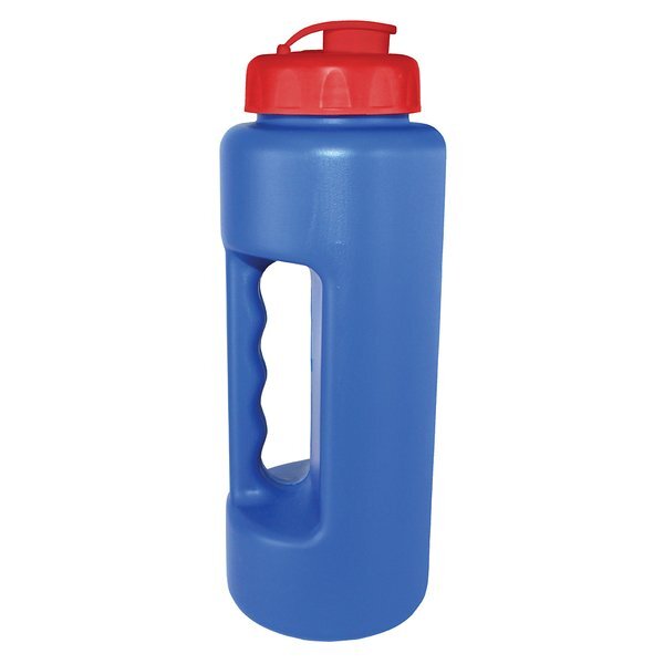 MircoHalt Grip Flip Top Cap Sport Bottle, 32 oz.