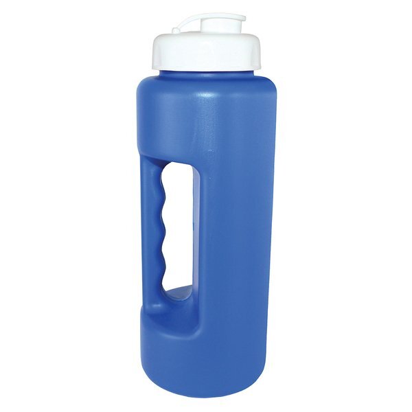 MircoHalt Grip Flip Top Cap Sport Bottle, 32 oz.