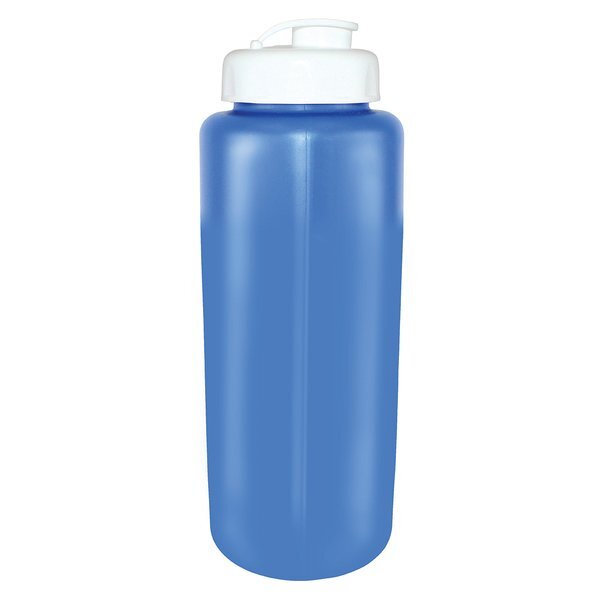 MircoHalt Grip Flip Top Cap Sport Bottle, 32 oz.