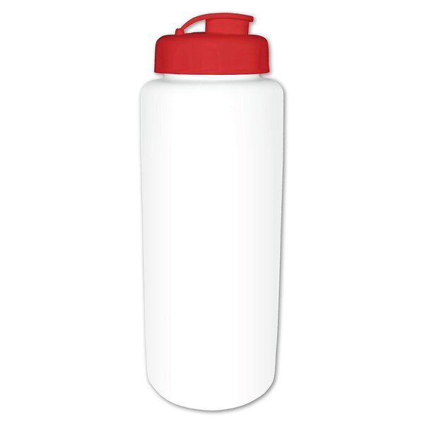 MircoHalt Grip Flip Top Cap Sport Bottle, 32 oz.