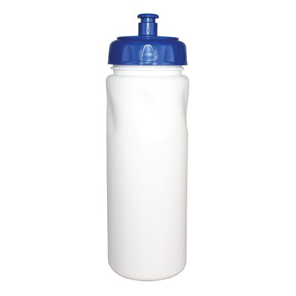 MicroHalt Bike Bottle Push 'n Pull Cap, 24 oz., Full Color Imprint