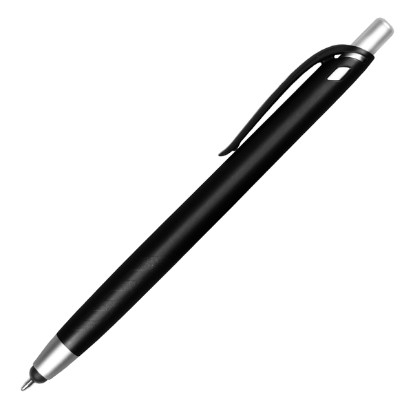 MicroHalt Click Pen & Stylus, Full Color Imprint