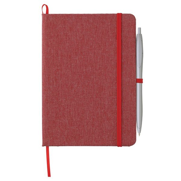 Recycled Cotton Bound Notebook, 5" x 7"