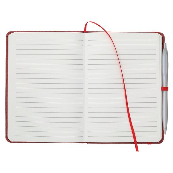 Recycled Cotton Bound Notebook, 5" x 7"