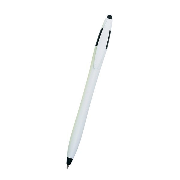 Dart Retractable Pen with Antimicrobial Additivie