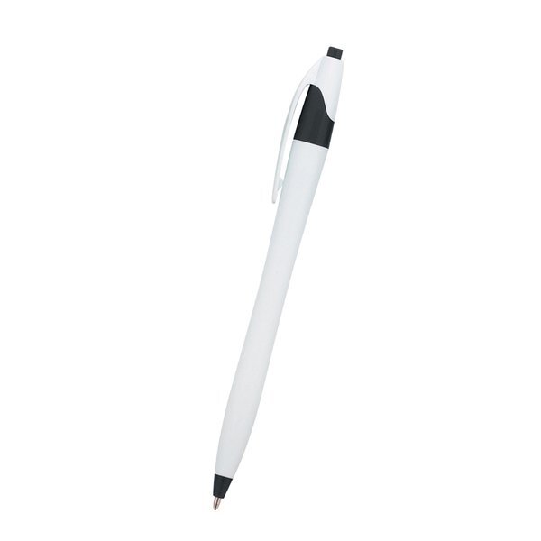 Dart Retractable Pen with Antimicrobial Additivie
