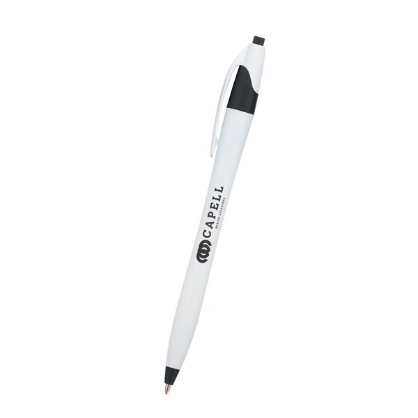 Dart Retractable Pen with Antimicrobial Additivie