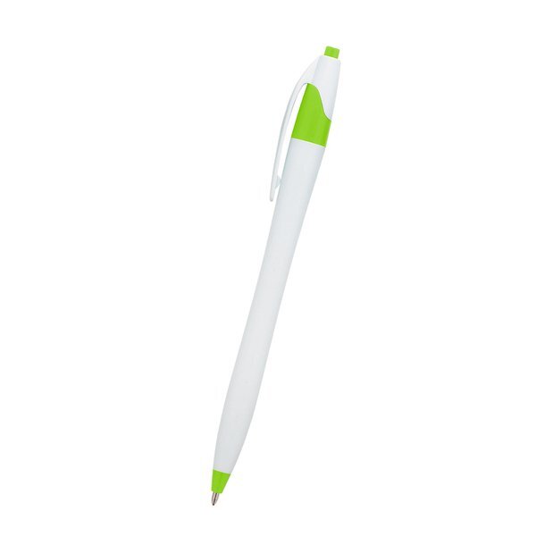 Dart Retractable Pen with Antimicrobial Additivie