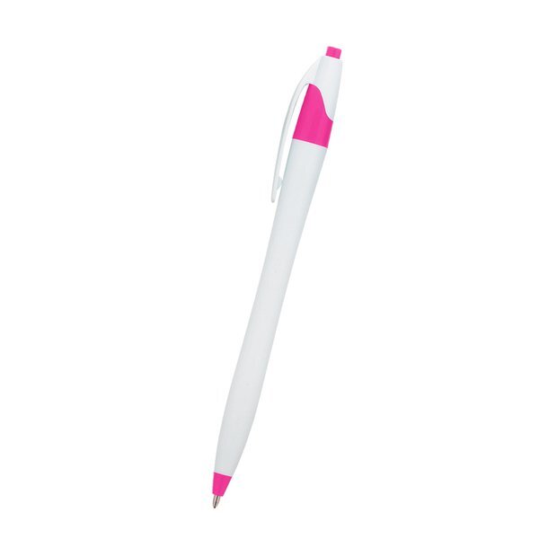 Dart Retractable Pen with Antimicrobial Additivie