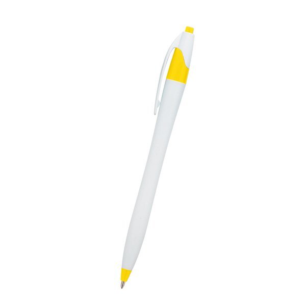 Dart Retractable Pen with Antimicrobial Additivie