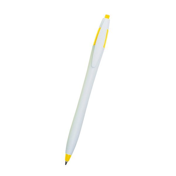 Dart Retractable Pen with Antimicrobial Additivie