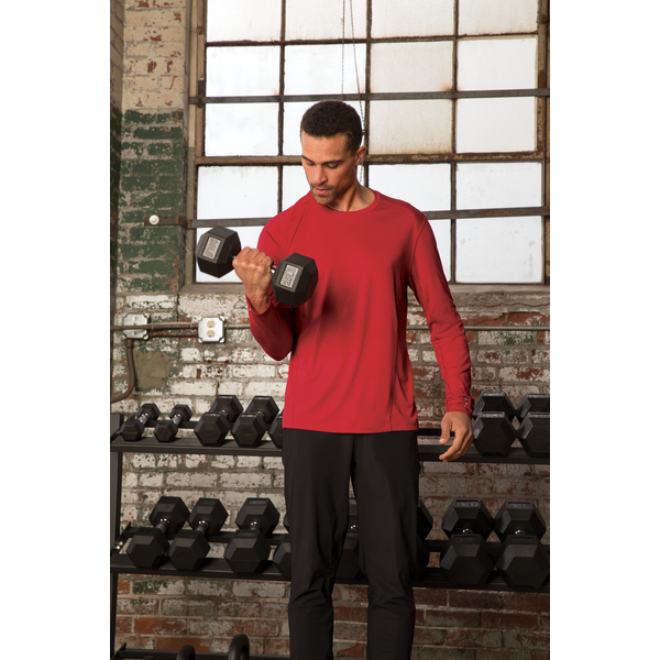 OGIO® ENDURANCE Long Sleeve Pulse Men's Crew Tee