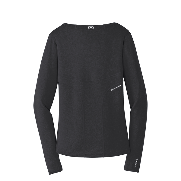 OGIO® ENDURANCE Long Sleeve Pulse Ladies' Crew Tee