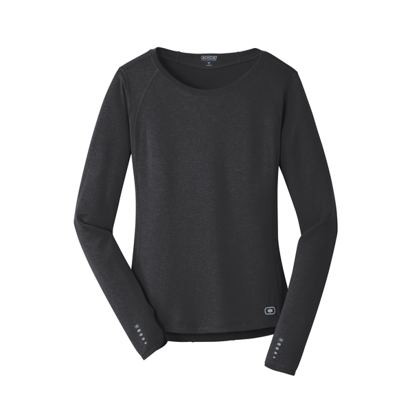 OGIO® ENDURANCE Long Sleeve Pulse Ladies' Crew Tee