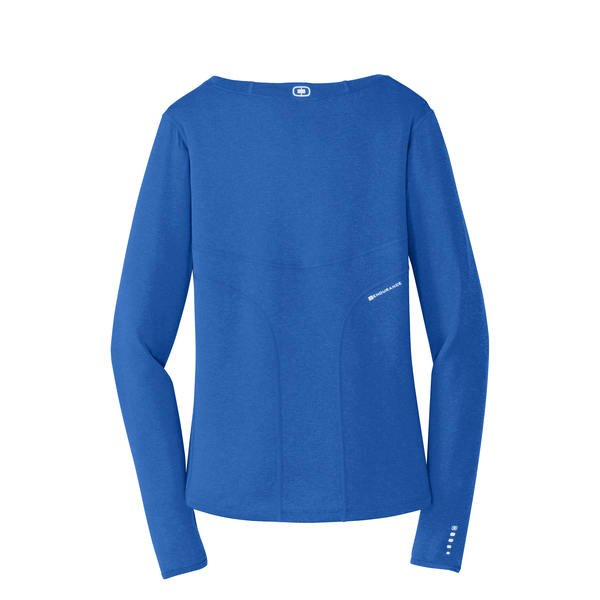 OGIO® ENDURANCE Long Sleeve Pulse Ladies' Crew Tee