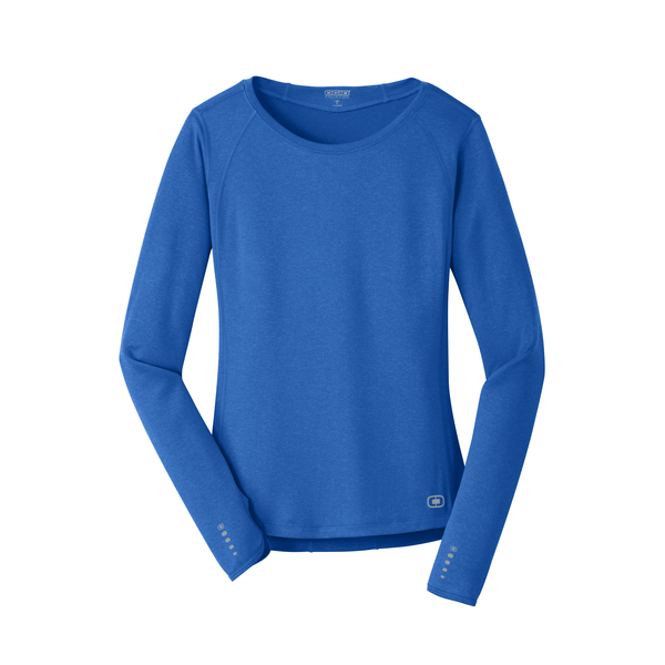 OGIO® ENDURANCE Long Sleeve Pulse Ladies' Crew Tee